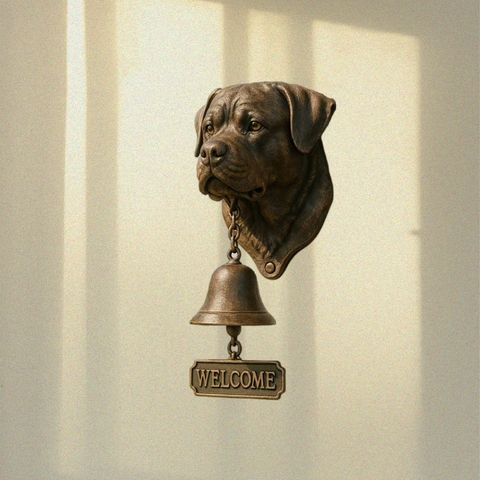 🧙witch animal dog welcome doorbell🔔