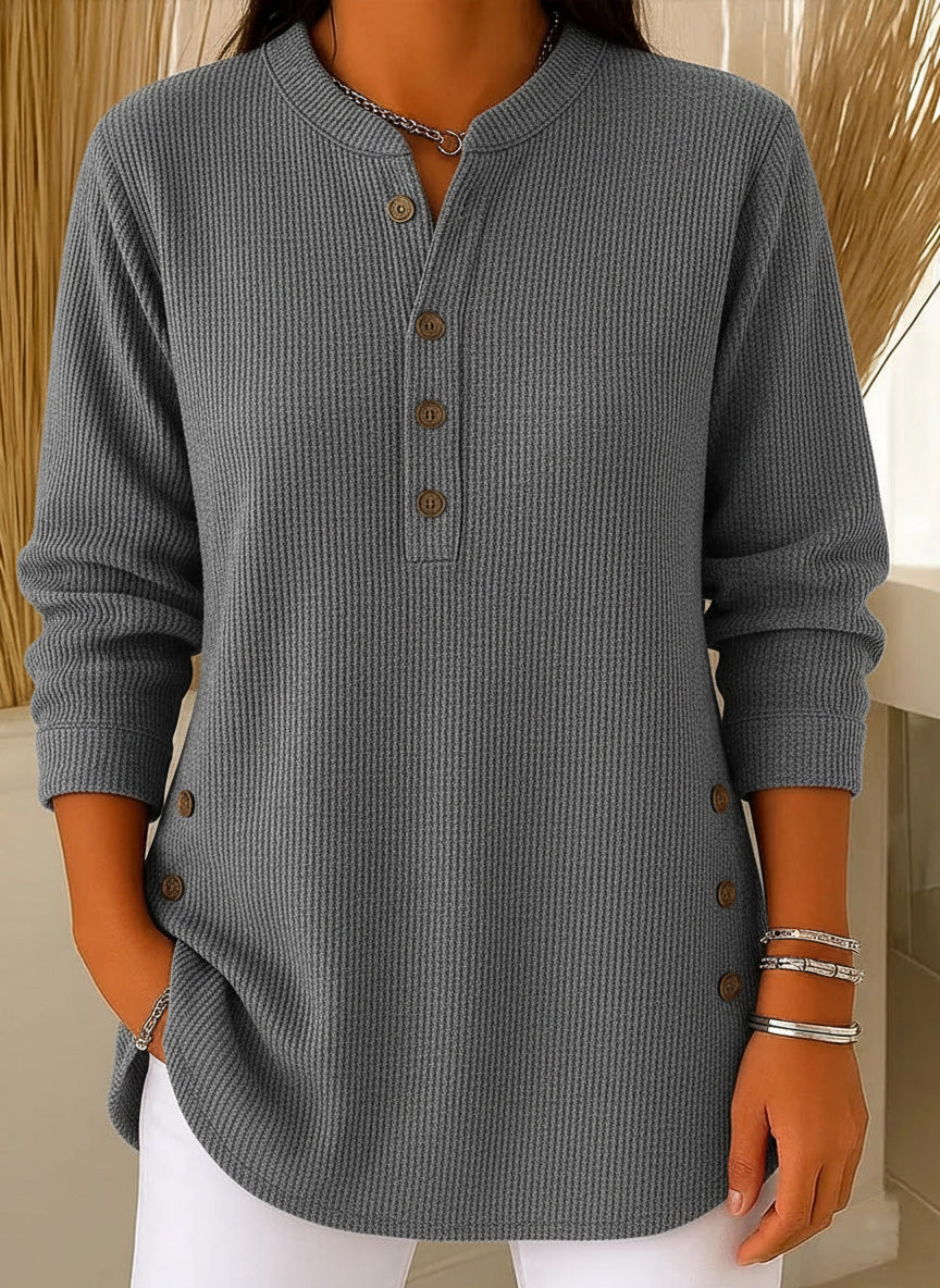 Special Offerš„ Women's Solid Color Crew Neck Long Sleeve Casual Loose Knit Pullover