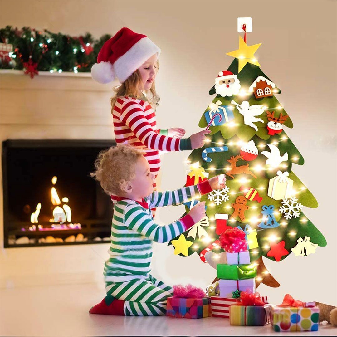 🎄—diy felt christmas tree