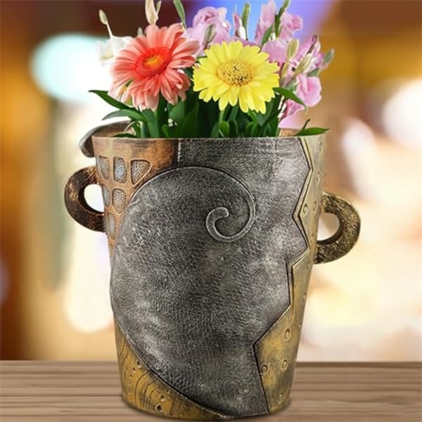 🔥 Last Day 49% OFF -  Handmade Brutalist Abstract Beauty Face Flower Pot - Buy two and get free shipping!