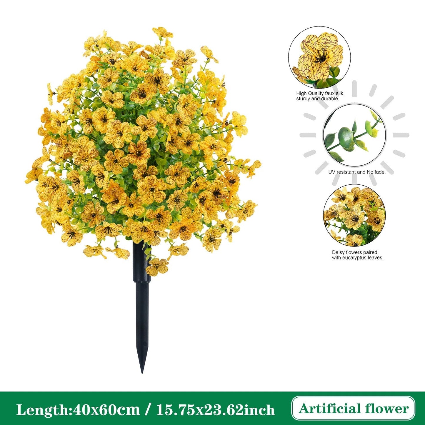 UV Resistant Artificial Cedar Topiary Ball Tree