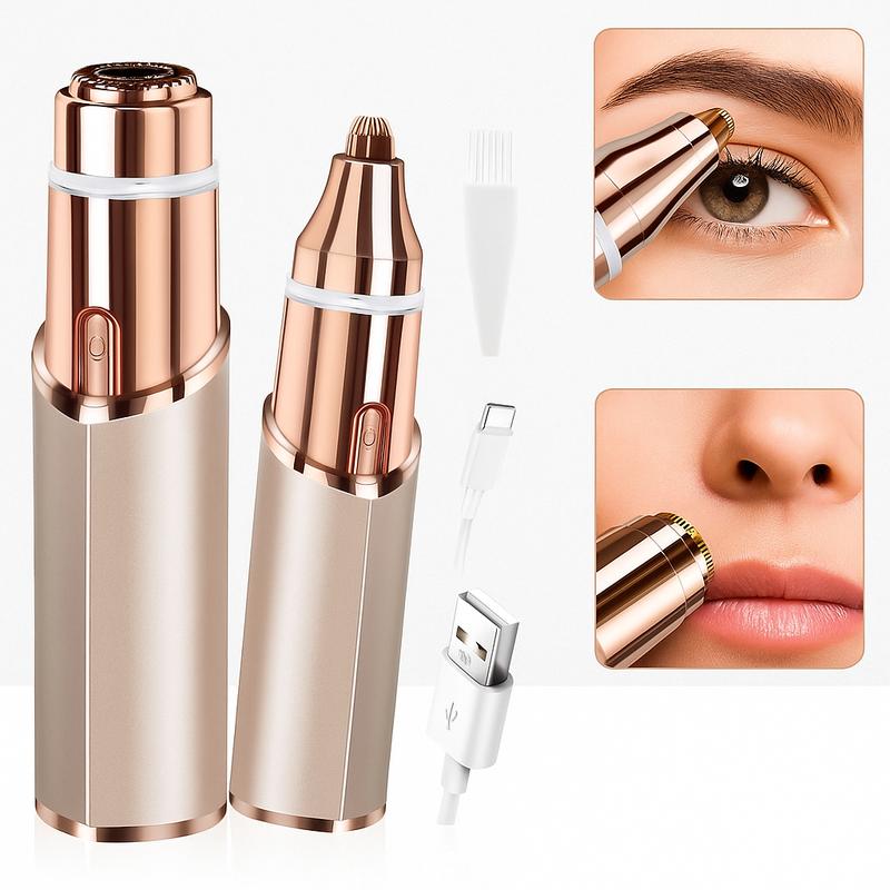 🔥2-in-1 Facial & Eyebrow Trimmer — Women's Electric Hair Remover