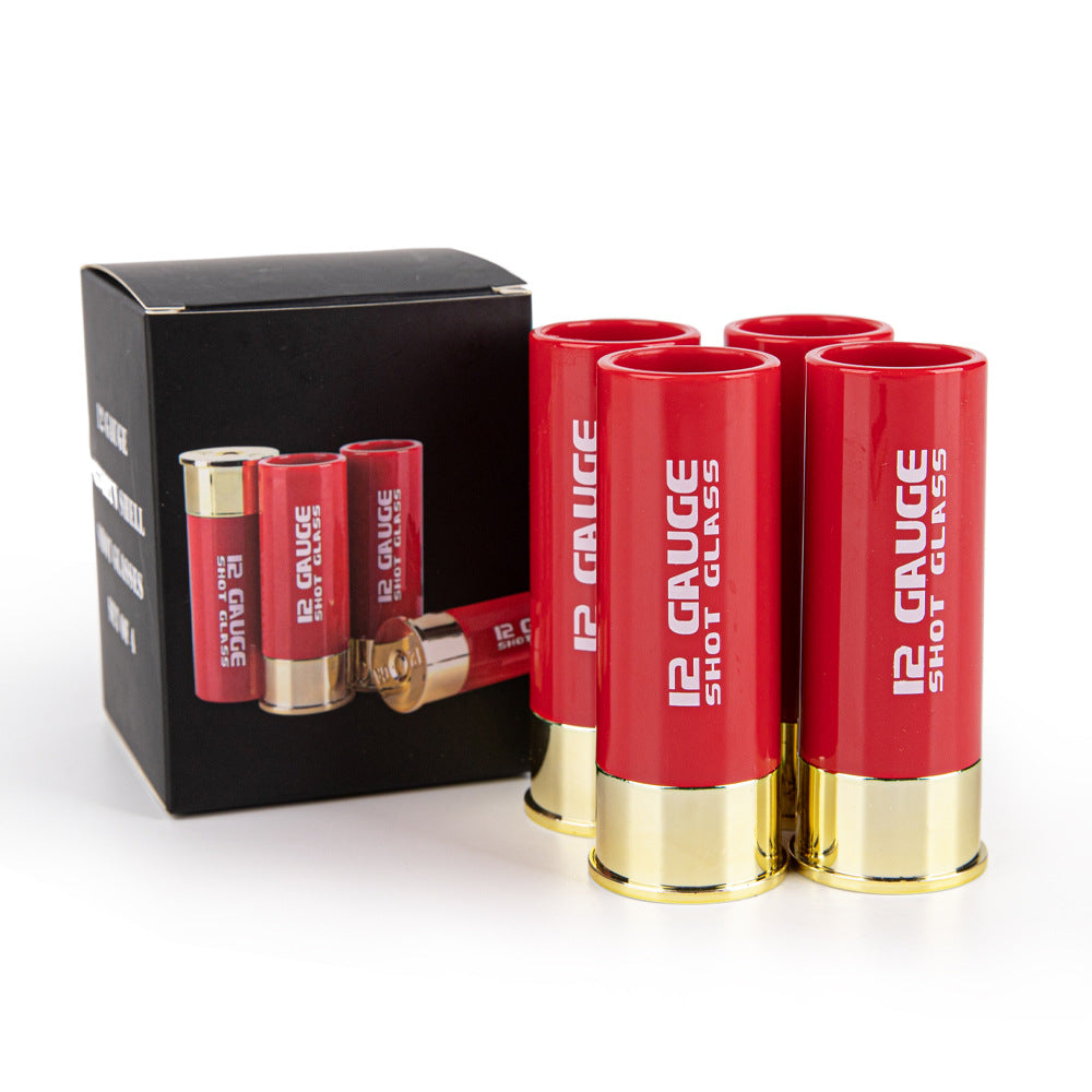 💗🔥Limited-time Hot Sale: 12GA Shot Glass(4PCS)