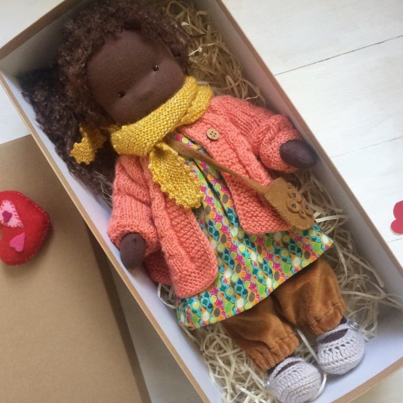 The Best Gift for Kids-Handmade Waldorf Doll👧