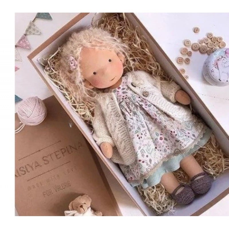 The Best Gift for Kids-Handmade Waldorf Doll👧