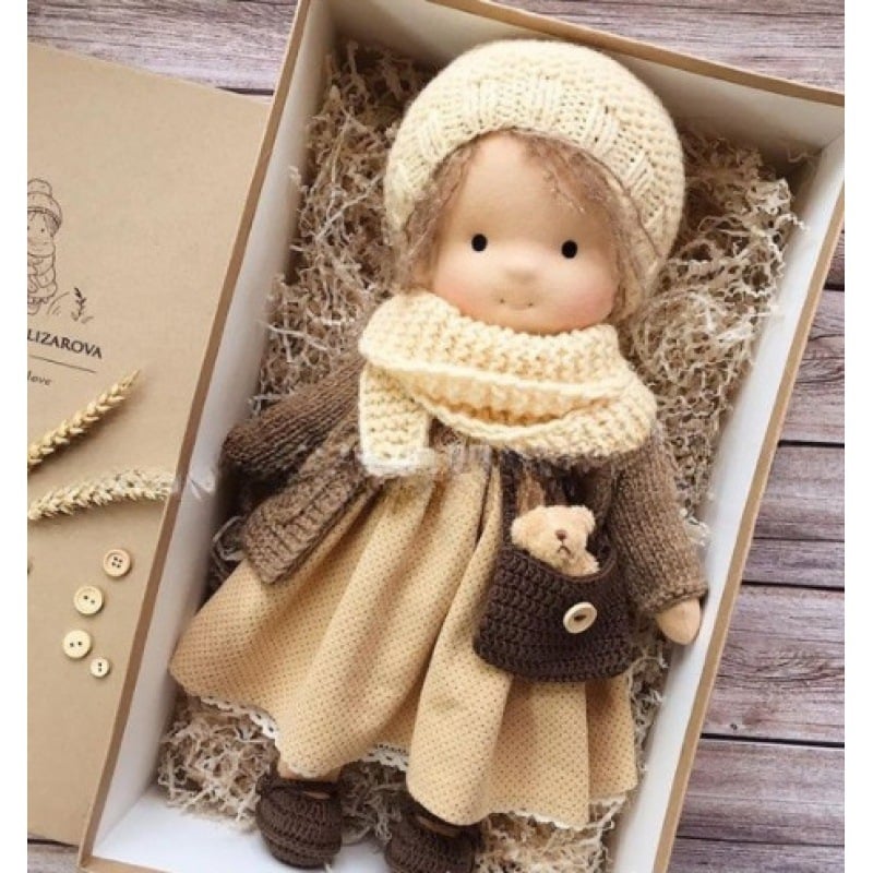 The Best Gift for Kids-Handmade Waldorf Doll👧