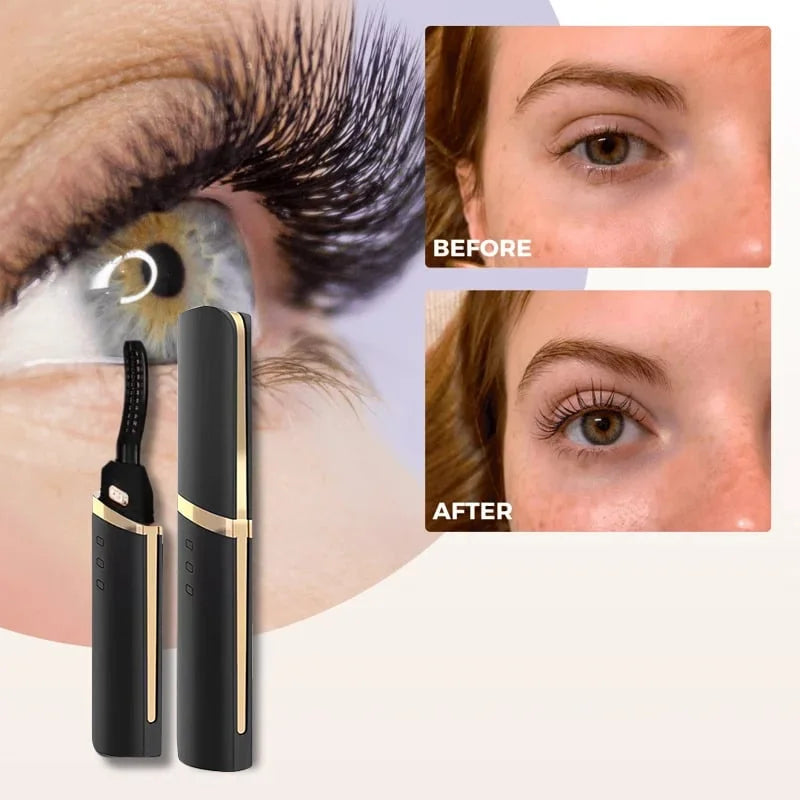 💓Eyelash Curler-Rechargeable heated eyelash curler