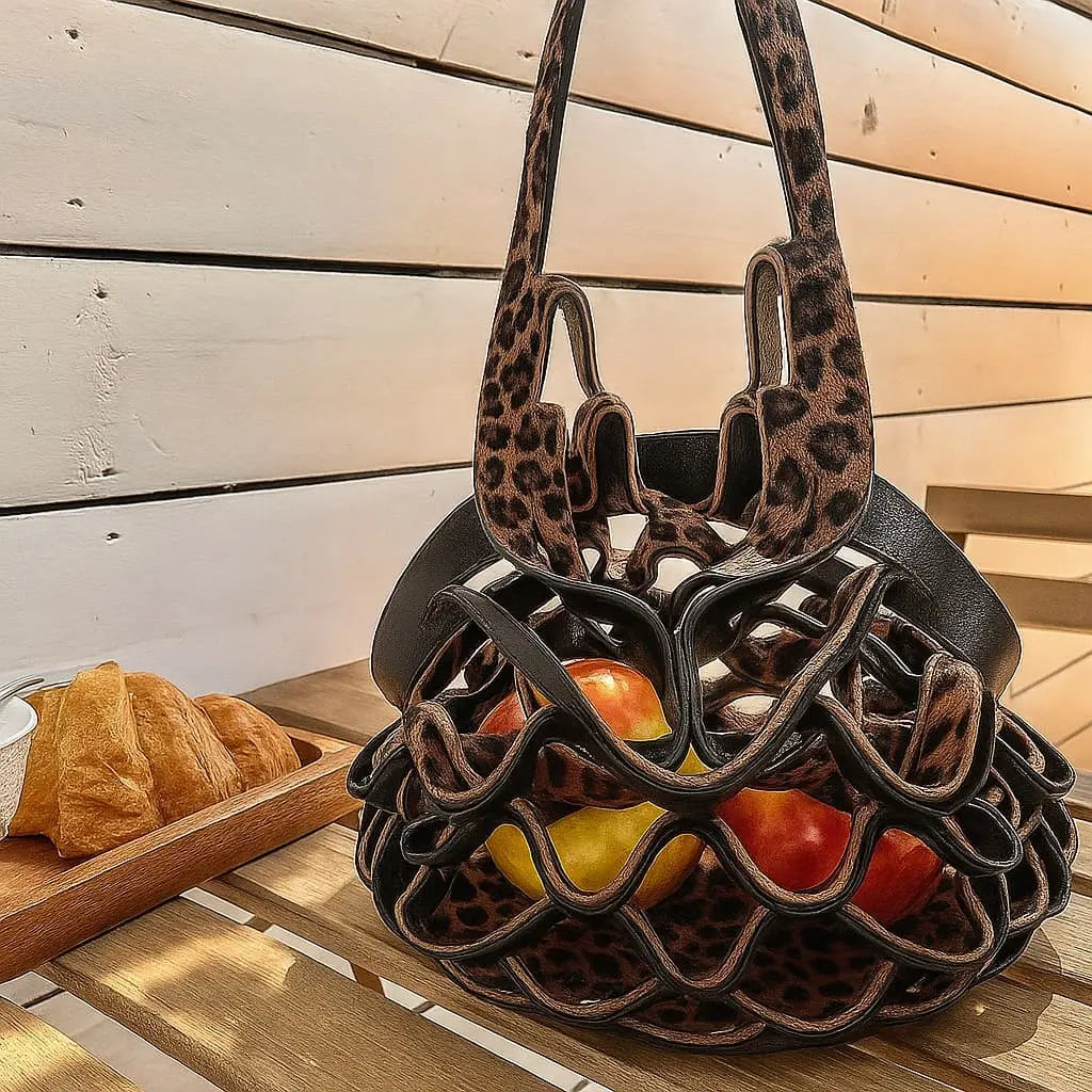 🛍️Christmas Sale🛍️ The Zest Bag Leather Folding Tote Bag