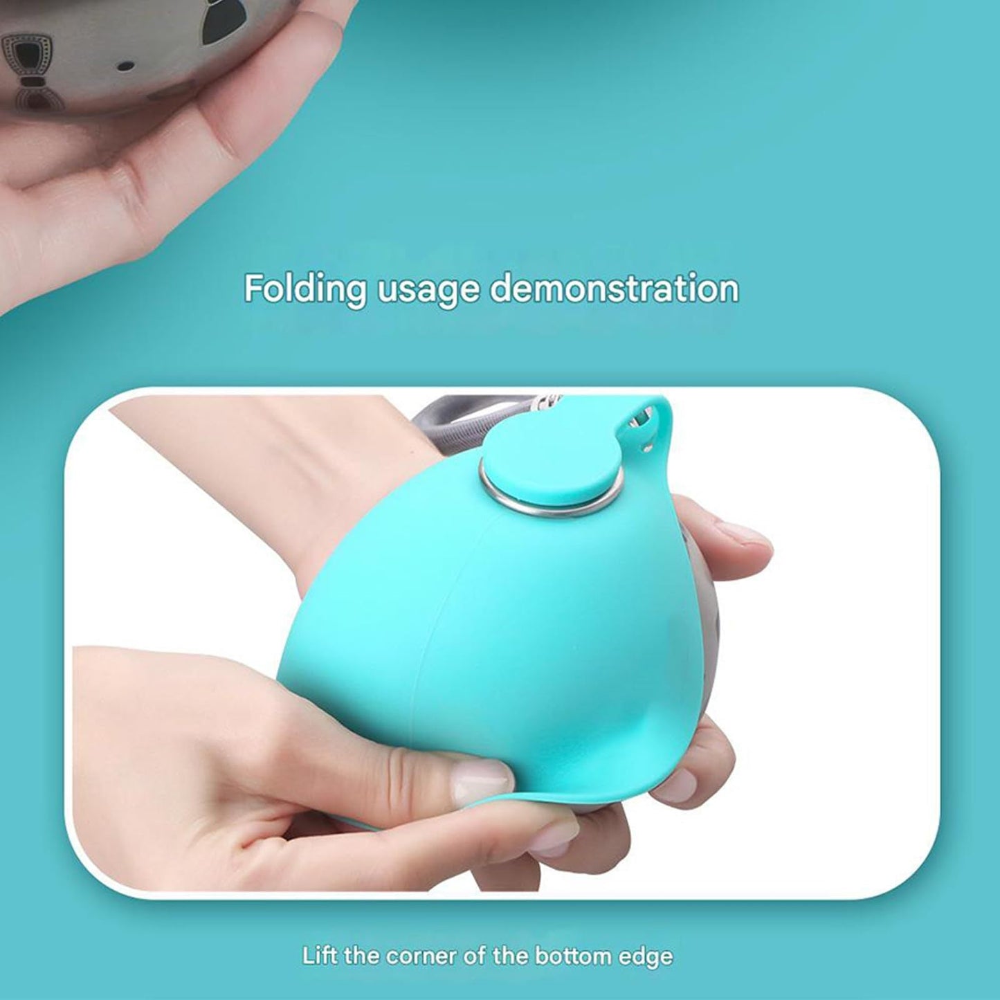 🔥50% Off — Final Week🔥2-in-1 Portable Dog Water Bottle