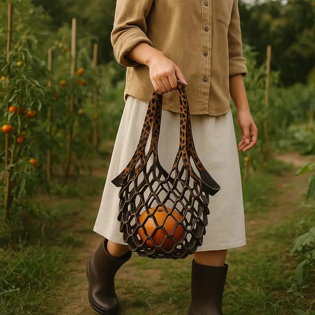 🛍️Christmas Sale🛍️ The Zest Bag Leather Folding Tote Bag