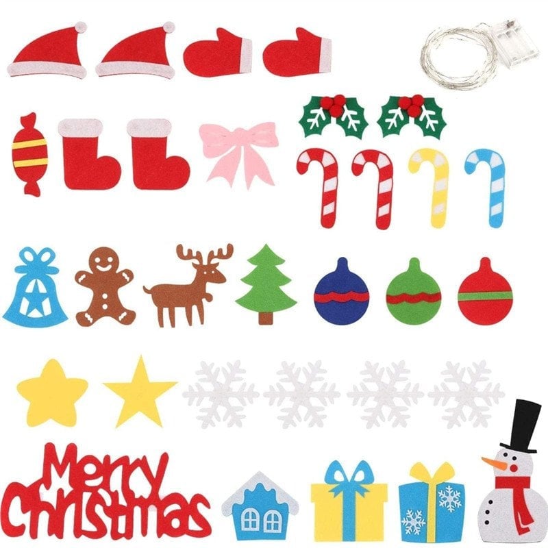 🎄—diy felt christmas tree