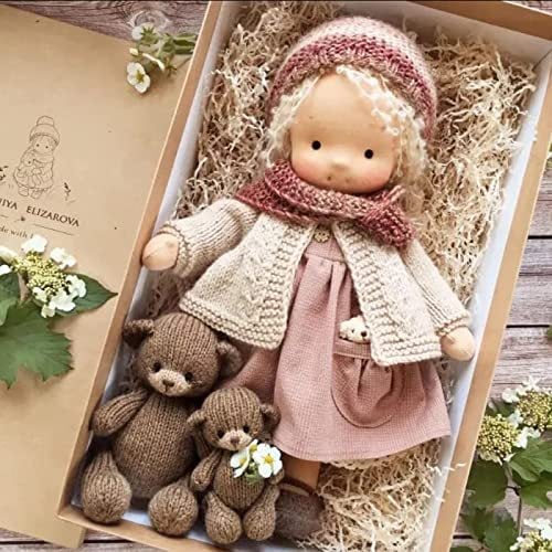 The Best Gift for Kids-Handmade Waldorf Doll👧