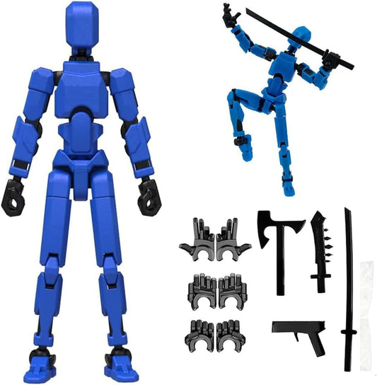 New movable action figures, perfect as desk decorations.