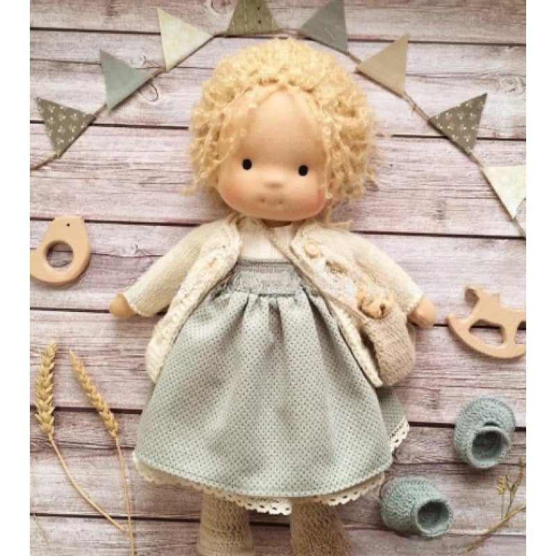 The Best Gift for Kids-Handmade Waldorf Doll👧