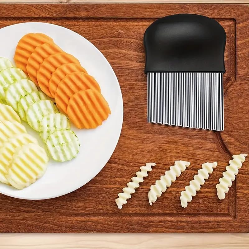 Wavy Knife — Safe Kitchen Fry Cutter