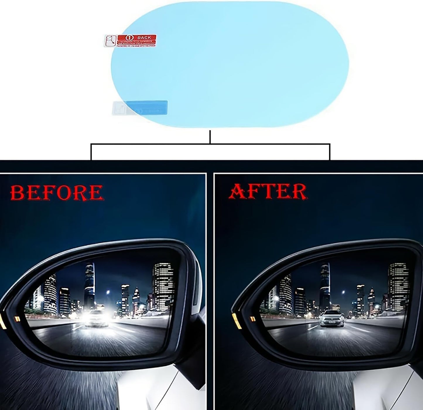 Car Side Mirror Film: HD Nano Transparent Protective Film