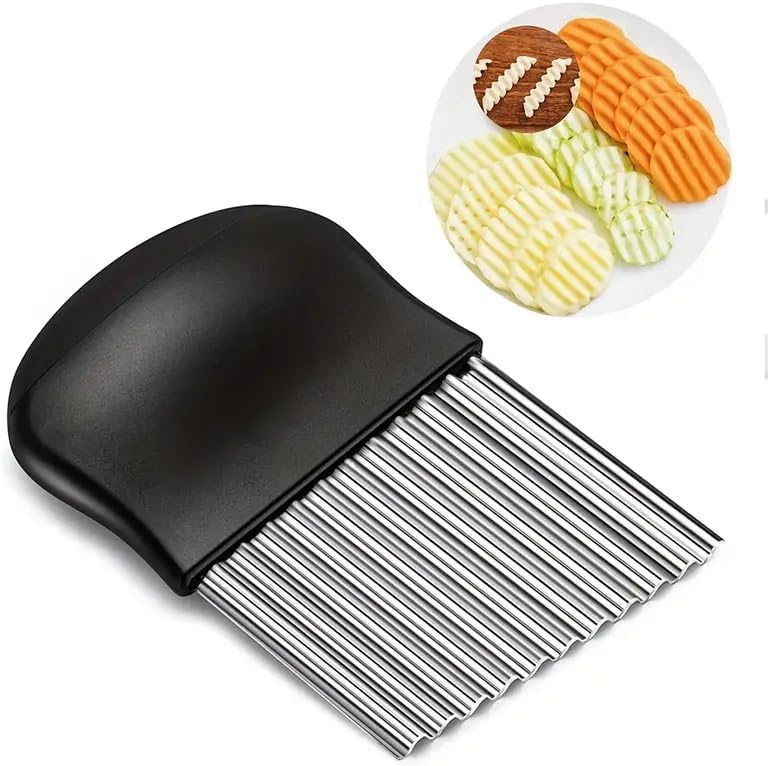 Wavy Knife — Safe Kitchen Fry Cutter