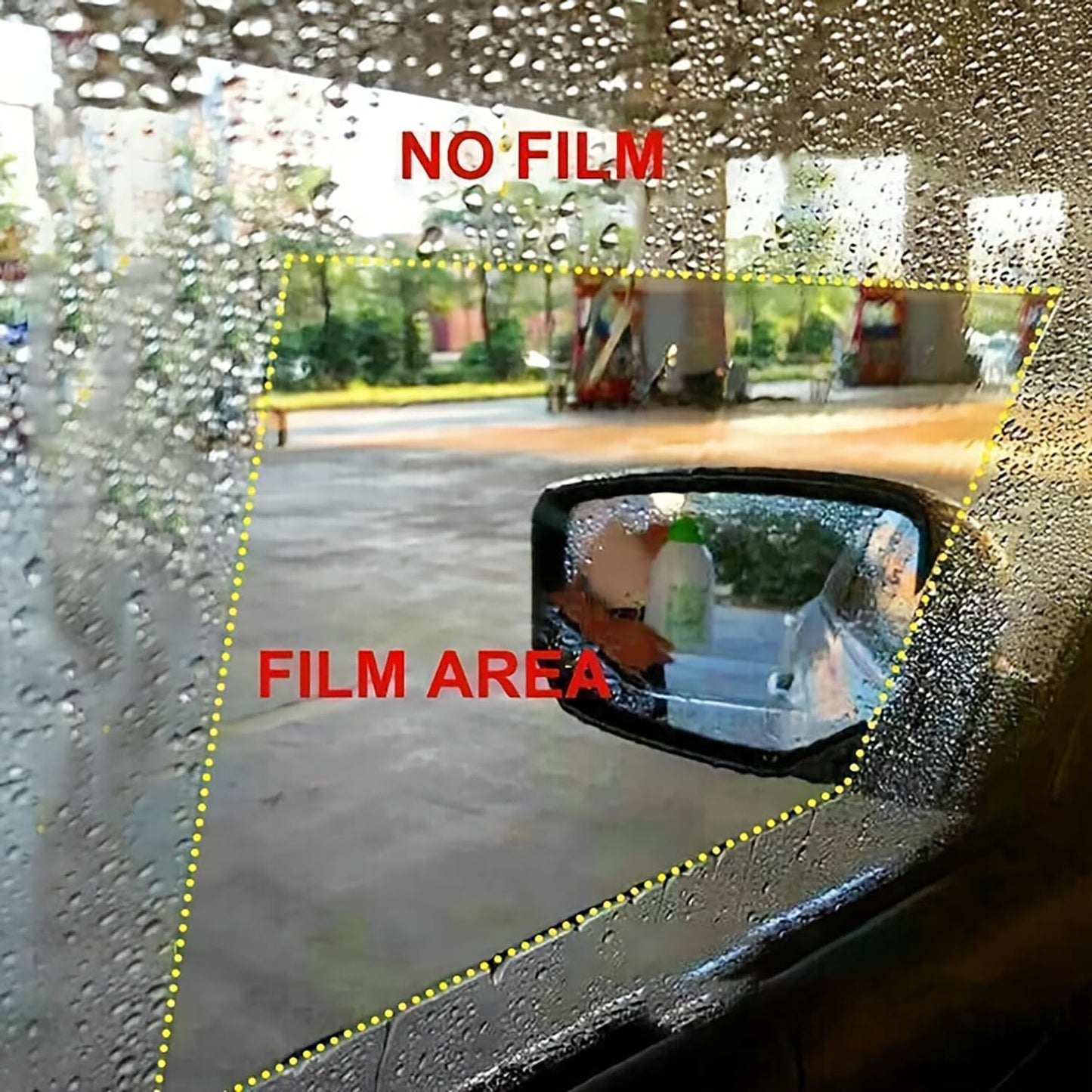 Car Side Mirror Film: HD Nano Transparent Protective Film