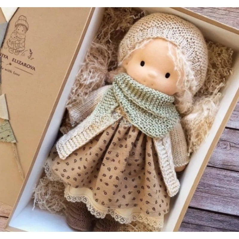 The Best Gift for Kids-Handmade Waldorf Doll👧