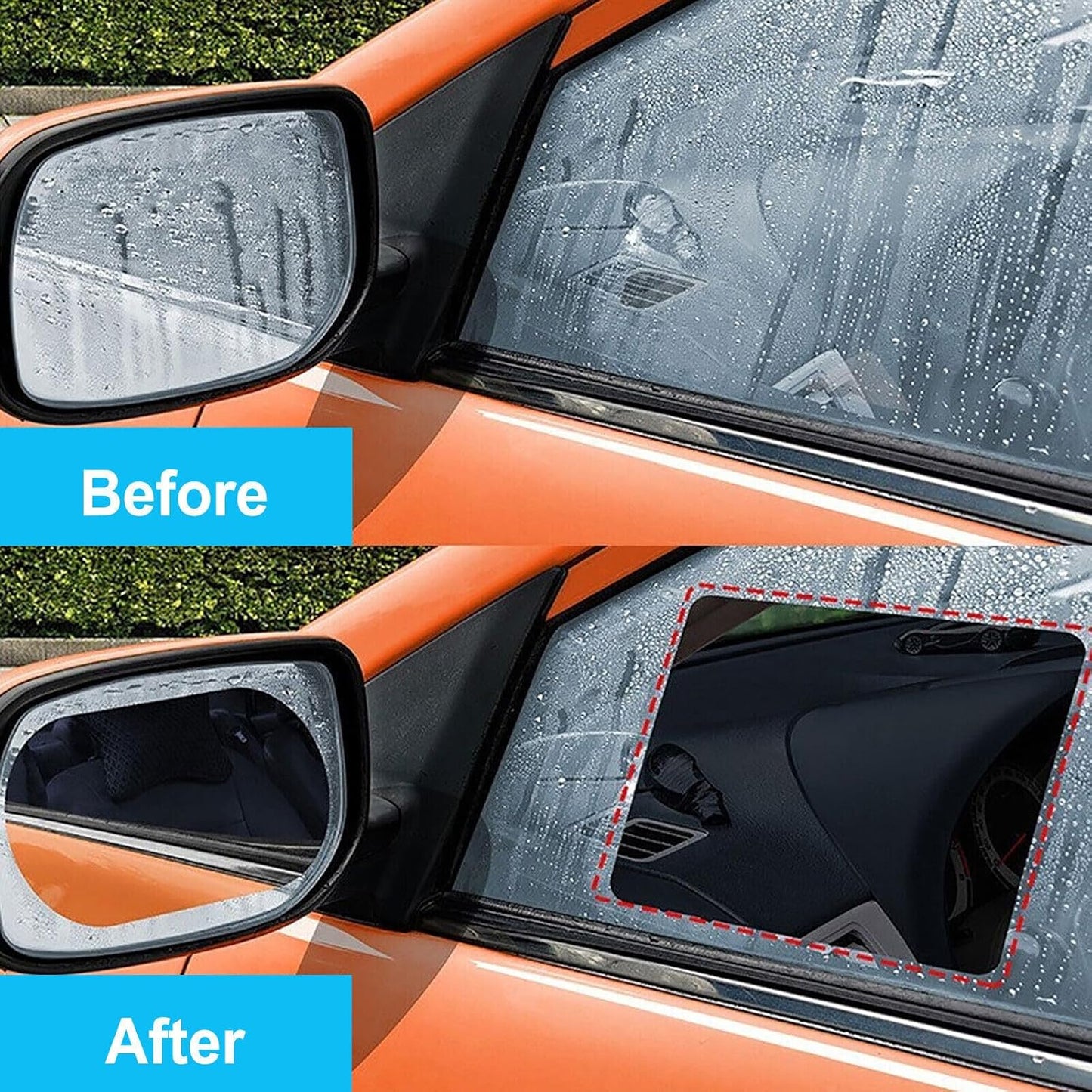 Car Side Mirror Film: HD Nano Transparent Protective Film