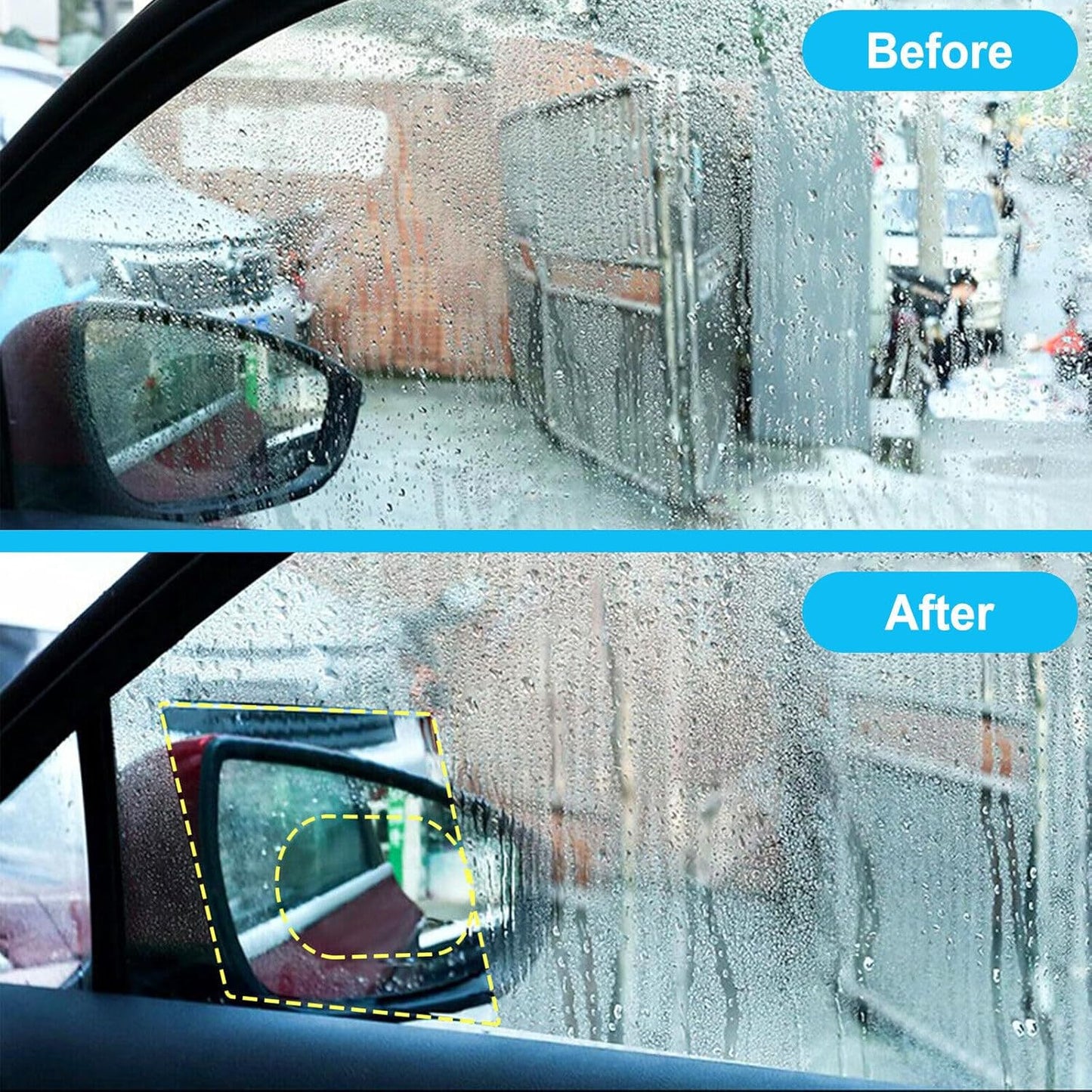 Car Side Mirror Film: HD Nano Transparent Protective Film