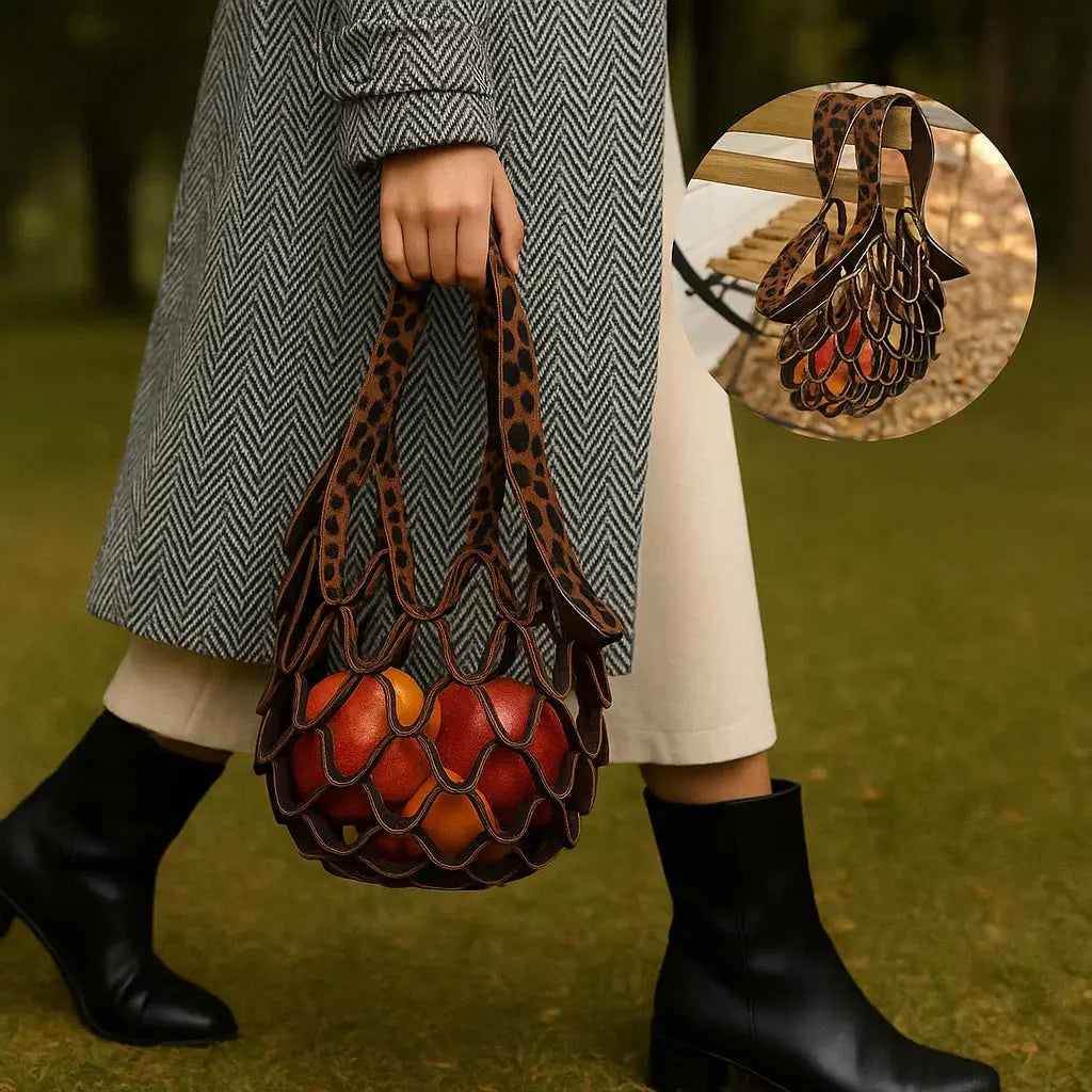 🛍️Christmas Sale🛍️ The Zest Bag Leather Folding Tote Bag