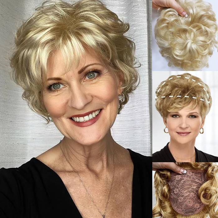 Short hair wigs for ladies