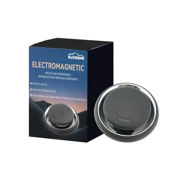 Electromagnetic molecular anti-freeze and snow removal tool
