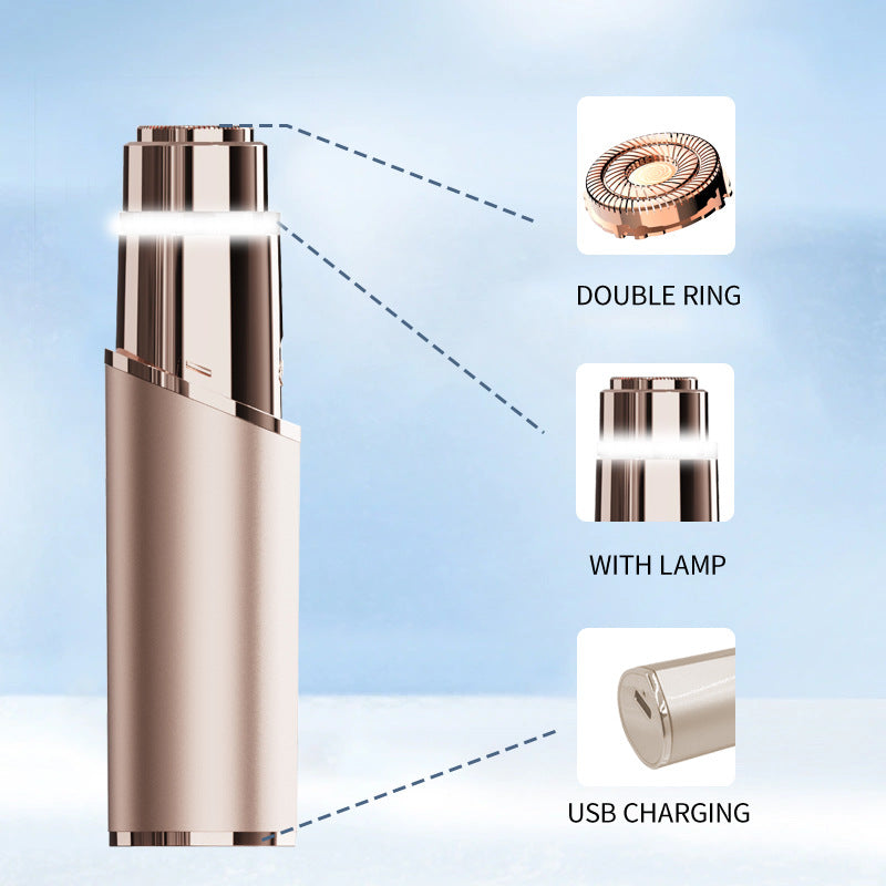 🔥2-in-1 Facial & Eyebrow Trimmer — Women's Electric Hair Remover
