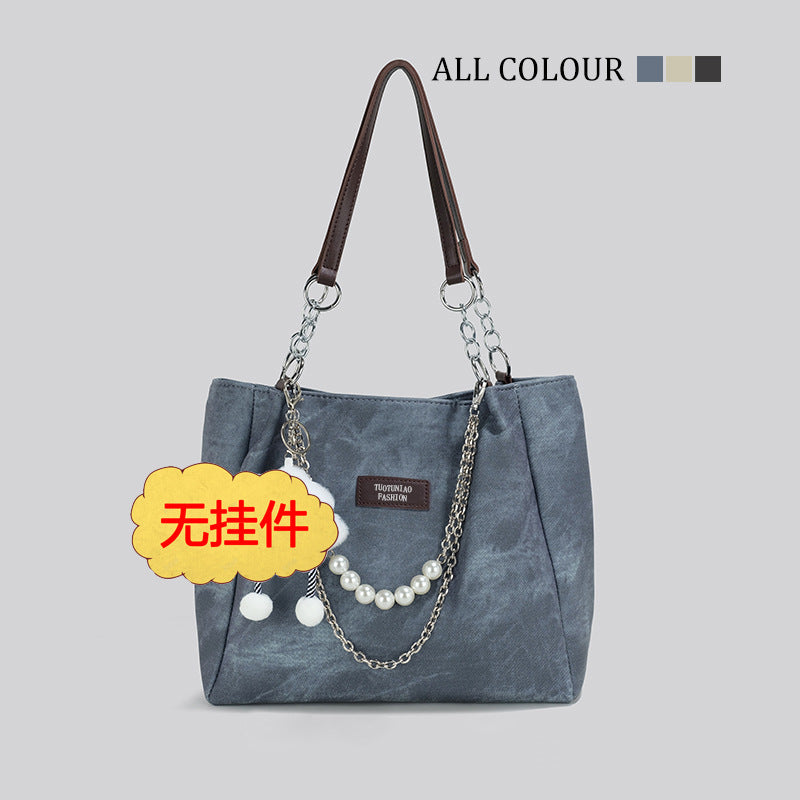 Women's Large-Capacity Commuter Tote Bag