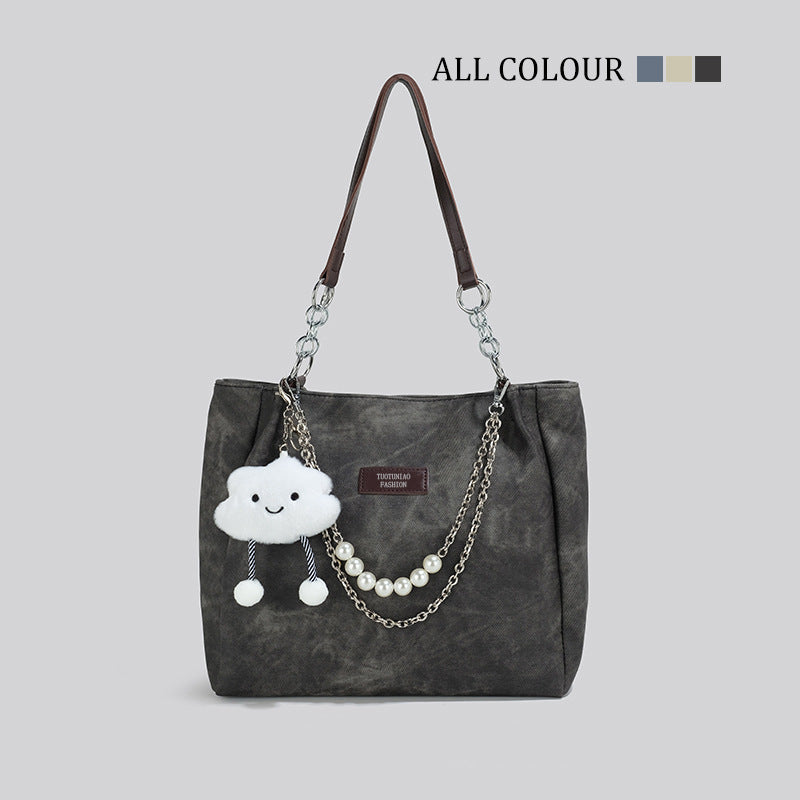 Women's Large-Capacity Commuter Tote Bag