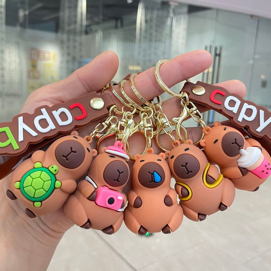 Capybara Keychain
