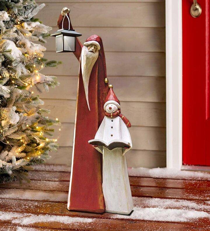 outdoor christmas sculptures