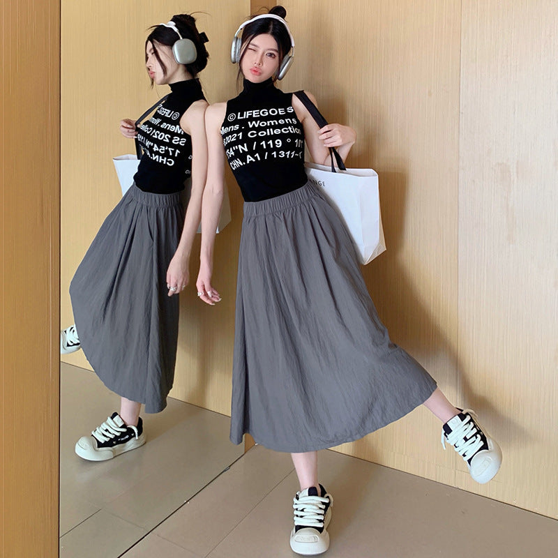New Women's Pleated Skirt