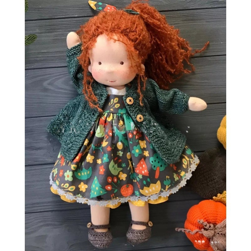 The Best Gift for Kids-Handmade Waldorf Doll👧