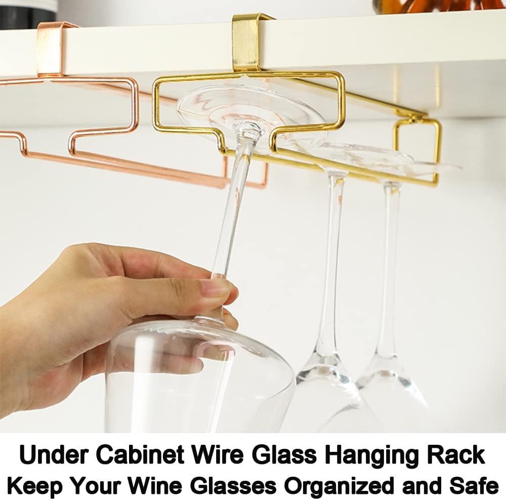 Under Cabinet Wine Glass Holder