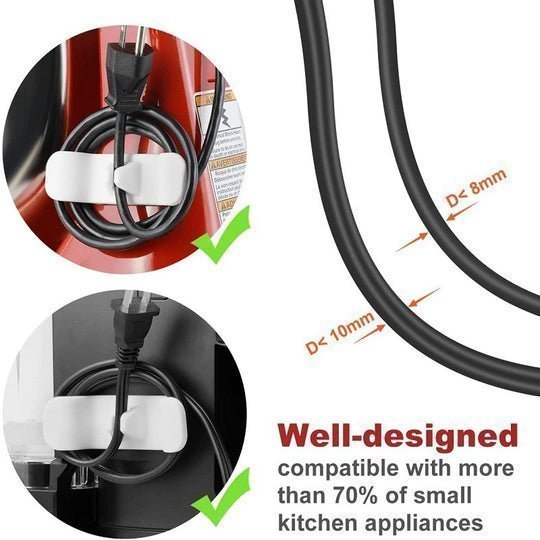 Upgrade Cord Organizer For Kitchen Appliances
